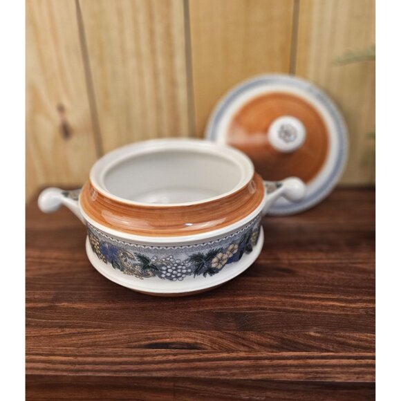 Vintage Goebel Burgund Serving Set - Picture 11 of 16